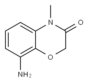 8-Amino-4-methyl-2H-1,4-benzoxazin-3(4H)-one Structure