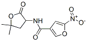 N-(5,5-Dimethyl-2-oxotetrahydrofuran-3-yl)-5-nitro-3-furancarboxamide Structure