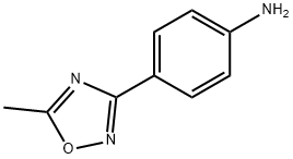 4-(5-甲基-1,2,4-恶-3-基)苯胺, 10185-68-9, 结构式