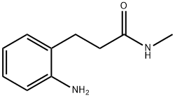 3-(2-アミノフェニル)-N-メチルプロパンアミド 化学構造式