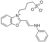 2-(2-尼龙乙烯基)-3-(4-磺基丁基)苯并恶唑甜菜碱, 101852-89-5, 结构式