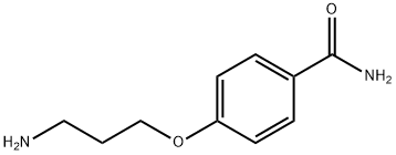 4-(3-aminopropoxy)benzamide Struktur