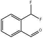 2-(ジフルオロメチル)ベンズアルデヒド 化学構造式