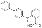 N-(4-Biphenylyl)anthranilic acid Structure