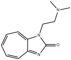 1-[2-(Dimethylamino)ethyl]cycloheptimidazol-2(1H)-one Struktur