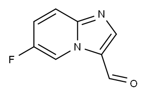 6-fluoroimidazo[1,2-a]pyridine-3-carbaldehyde Structure