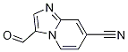 IMidazo[1,2-a]pyridine-7-carbonitrile, 3-forMyl- Struktur