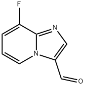 8-氟咪唑并[1,2-A]吡啶-3-甲醛, 1019021-92-1, 结构式