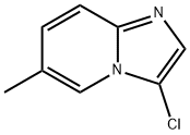 IMidazo[1,2-a]pyridine, 3-chloro-6-Methyl- Structure