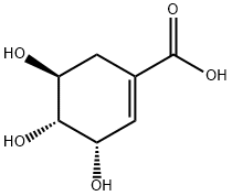 莽草酸杂质3, 10191-00-1, 结构式