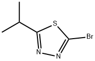 2-Bromo-5-isopropyl-[1,3,4]thiadiazole Structure