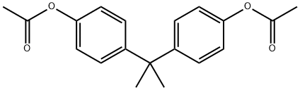 BISPHENOL A DIACETATE Structure