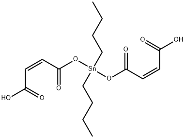 4,4'-[(Dibutylstannylene)bis(oxy)]bis[(Z)-4-oxo-2-butenoic acid] Structure