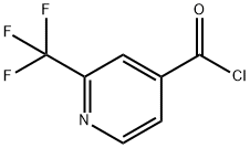 2-(trifluoroMethyl)isonicotinoyl chloride, 1019201-53-6, 结构式