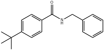 N-benzyl-4-tert-butylbenzamide,101927-55-3,结构式