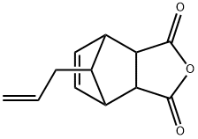7-烯丙基双环[2.2.1]庚-5-烯-2,3-二甲酸酐 结构式