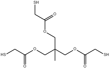 2-[[(mercaptoacetyl)oxy]methyl]-2-methyl-1,3-propanediyl bis(mercaptoacetate) Structure