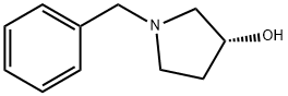 (R)-1-ベンジル-3-ピロリジノール 化学構造式