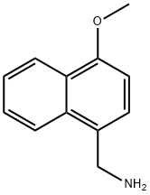 4-甲氧基-1-萘甲胺, 101931-31-1, 结构式