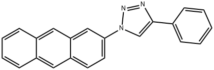 1-(2-ANTHRACENYL)-4-PHENYL-1H-[1,2,3]TRIAZOLE Structure