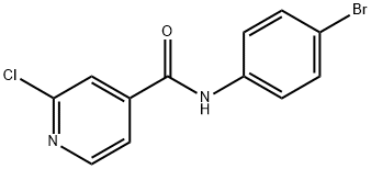 N-(4-bromophenyl)-2-chloropyridine-4-carboxamide Structure