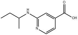 2-(SEC-ブチルアミノ)イソニコチン酸 化学構造式