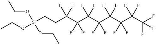 1H,1H,2H,2H-PERFLUORODECYLTRIETHOXYSILANE Structure