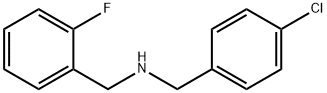 N-(4-Chlorobenzyl)-2-fluorobenzylaMine, 97% Structure