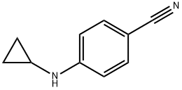 4-(cyclopropylamino)benzonitrile Structure