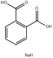 phthalic acid, sodium salt Struktur