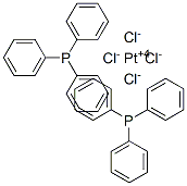 Bis(triphenylphosphine)platinum chloride Struktur