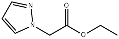2-(1H-ピラゾール-1-イル)酢酸エチル 化学構造式
