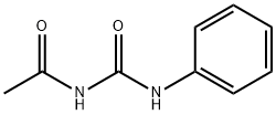 N-ACETYL-N'-PHENYLUREA Struktur