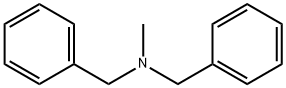 N-メチルジベンジルアミン 化学構造式