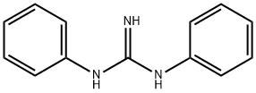 二苯胍,102-06-7,结构式