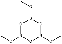 2,4,6-トリメトキシボロキシン 化学構造式