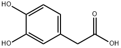 3,4-二羟基苯乙酸,102-32-9,结构式