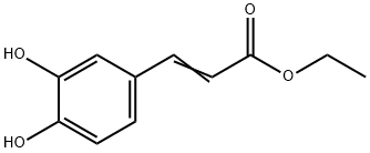 咖啡酸乙酯, 102-37-4, 结构式