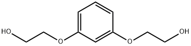 1,3-ビス(2-ヒドロキシエトキシ)ベンゼン 化学構造式