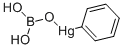 Dihydrogen-[orthoborato(3-)-O]phenylmercurat(2-)