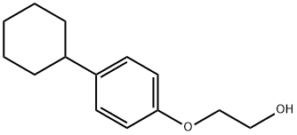 2-(4-Cyclohexylphenoxy)ethanol Struktur