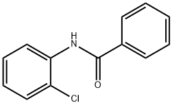 N-(2-氯苯基)苯甲酰胺 结构式