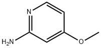 2-アミノ-4-メトキシピリジン 化学構造式