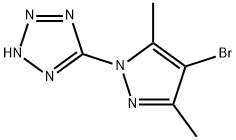 1020248-97-8 5-(4-ブロモ-3,5-ジメチル-1H-ピラゾール-1-イル)-1H-テトラゾール