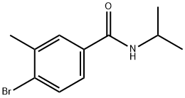 N-Isopropyl4-broMo-3-MethylbenzaMide Structure