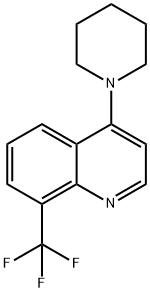 4-(Piperidin-1-yl)-8-(trifluoroMethyl)quinoline Structure