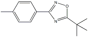 5-tert-Butyl-3-p-tolyl-1,2,4-oxadiazole Structure