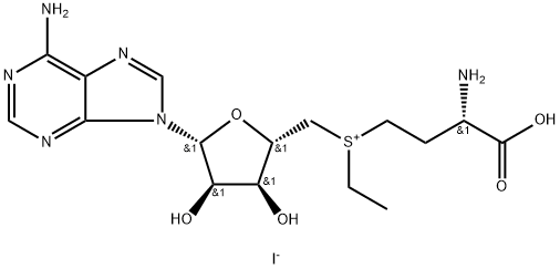 S-adenosyl-L-ethionine iodide Structure