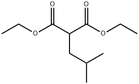 イソブチルマロン酸  ジエチル 化学構造式