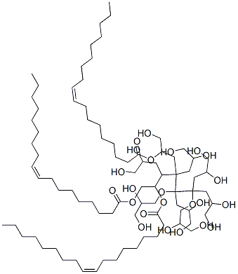 トリオレイン酸ポリグリセリル-10 化学構造式